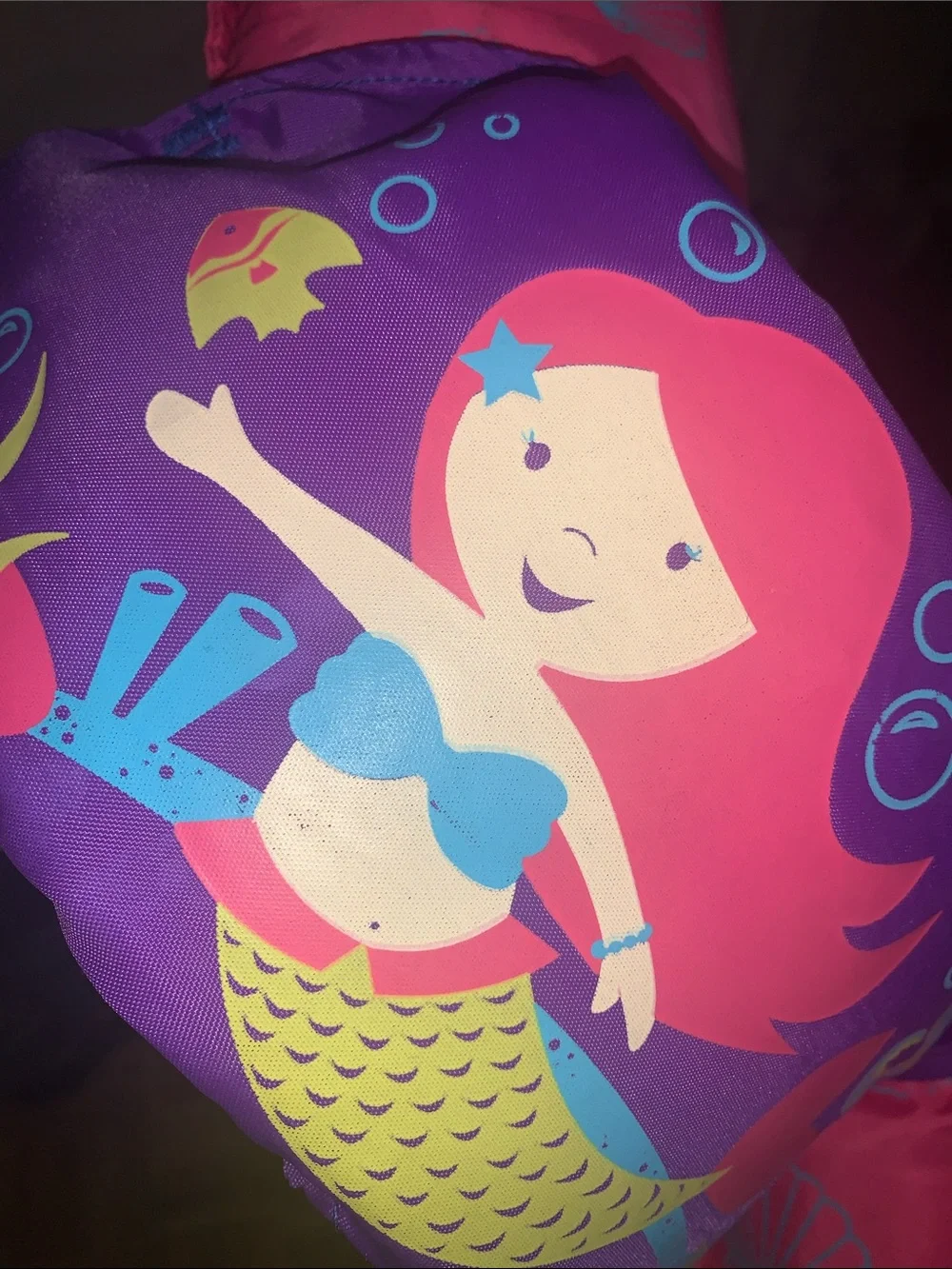 Toddler 35-50lbs EUC Swim Arm Floaties - Puddle Jumper Mermaid